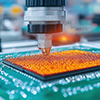Burn-in electronics testing image