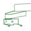 IntelliGuide Vision servo grippers green outline icon