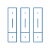rigid workflow blue icon
