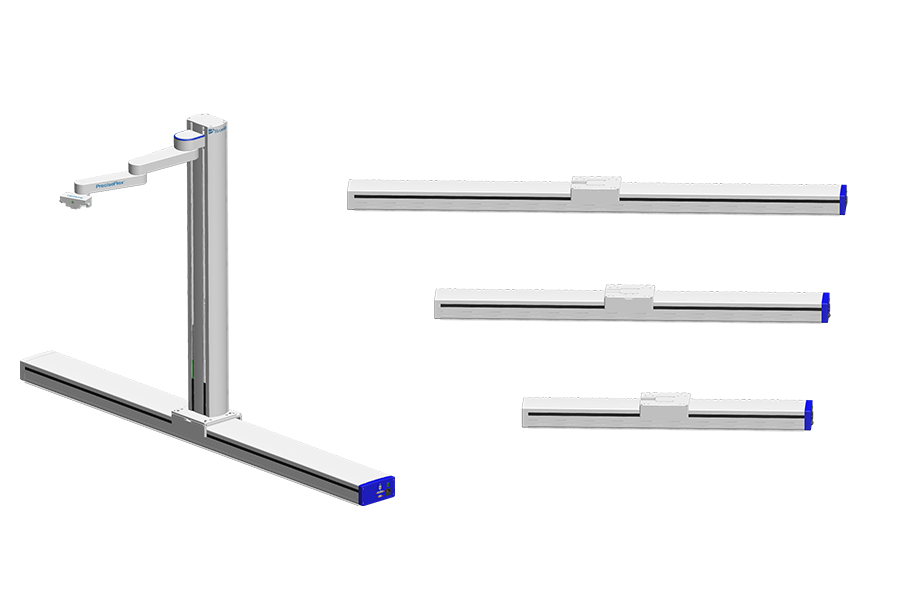 PreciseFlex optional linear rails